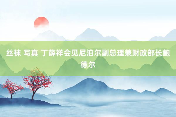 丝袜 写真 丁薛祥会见尼泊尔副总理兼财政部长鲍德尔