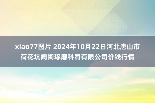 xiao77图片 2024年10月22日河北唐山市荷花坑阛阓琢磨科罚有限公司价钱行情