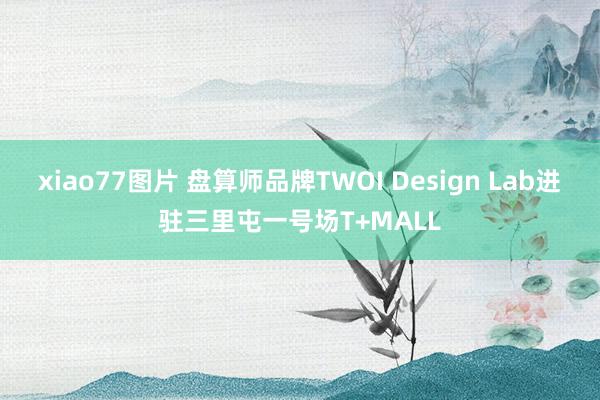 xiao77图片 盘算师品牌TWOI Design Lab进驻三里屯一号场T+MALL