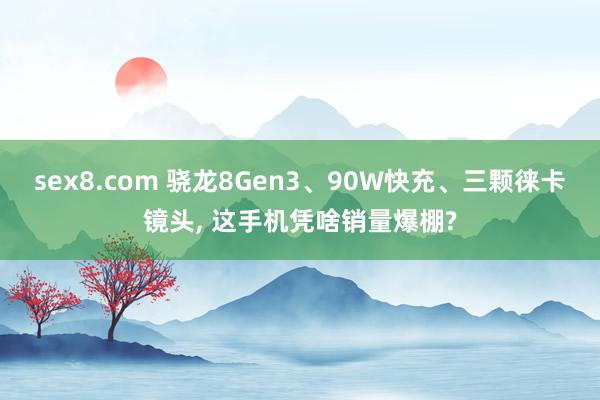 sex8.com 骁龙8Gen3、90W快充、三颗徕卡镜头， 这手机凭啥销量爆棚?